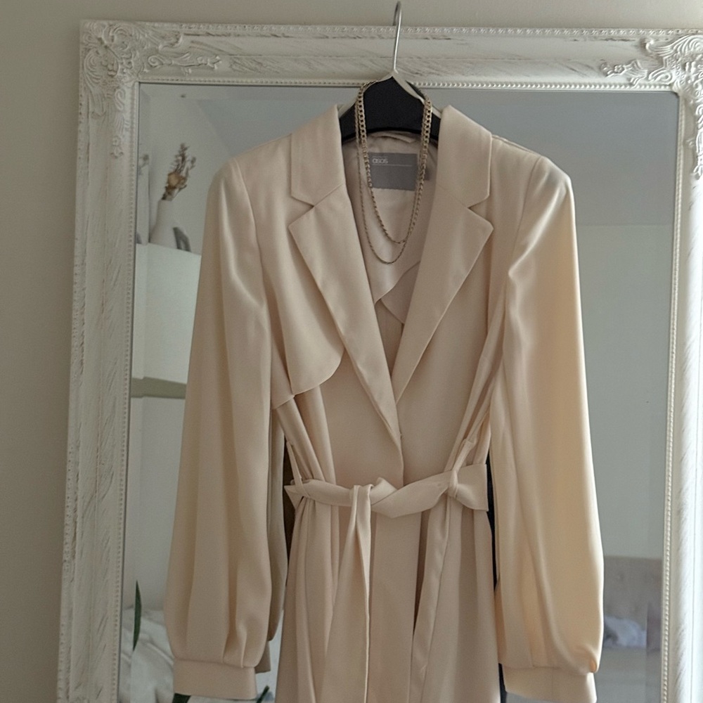 ASOS Cream Trench Coat